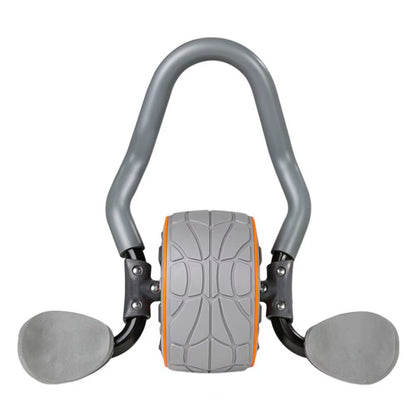 Abdominal Roller Abs Wheel with Elbow Support Knee Pad 4D Abs Roller Mute Exercise Wheels Core Fitness Workout Equipment